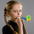thumbnail image 4 of Bola de soplado para niños al aire libre, regalo, juguetes clásicos aleatorios de Color plástico interactivo, 4 of 4