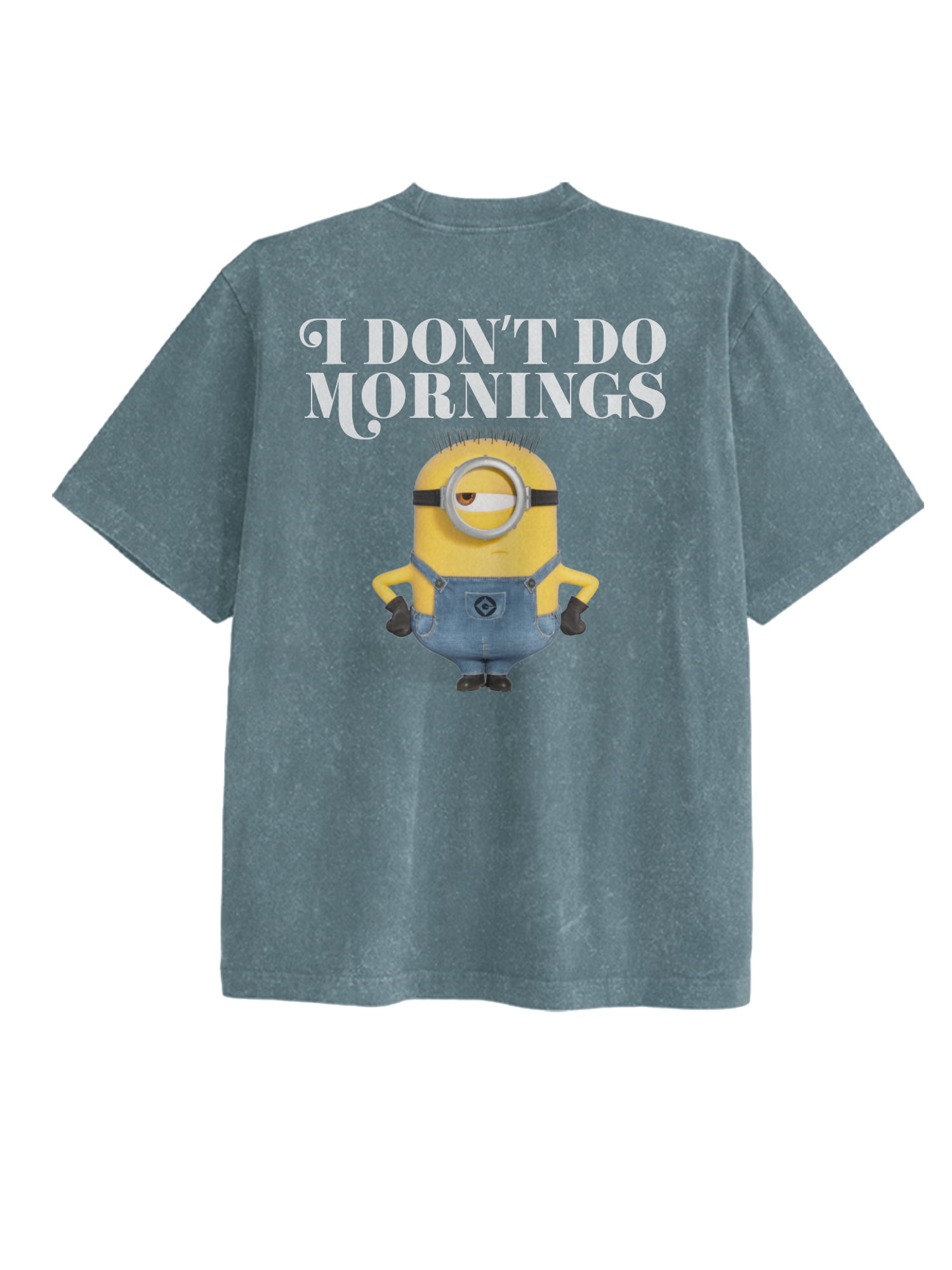 Despicable Me Minions Men's & Big Men's Front & Back Graphic T-Shirt, Just Don't, Sizes S–3XL