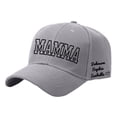 thumbnail image 3 of ManxiVoo Custom Text Printed Baseball Cap for DIY Personalized Mother Day Birthday Present Casual Style, 3 of 8