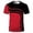 Wine, variant on ZXLBBD Tshirts Shirts for Men Short Sleeve Patchwork Color 3D Digital Graphic Tee Loose Fit Workout Shirts Athletic T Shirts for Man Dailywear,Red,XL