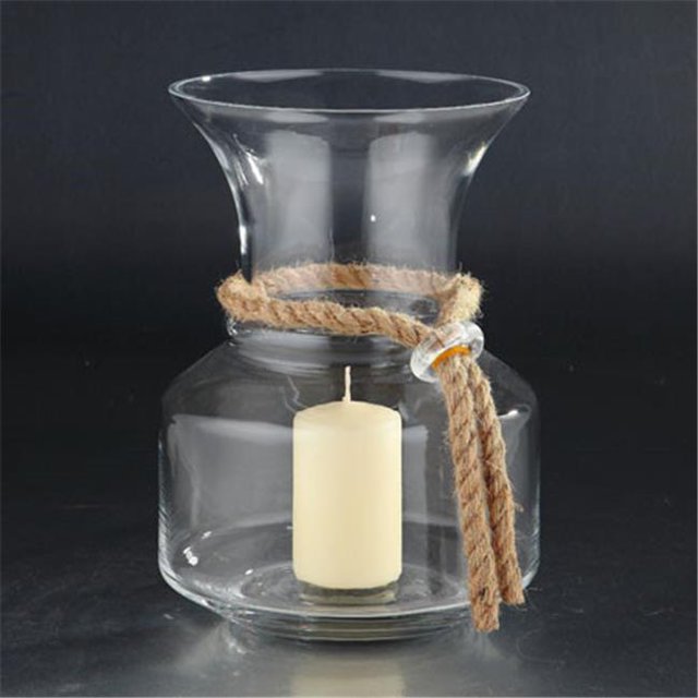 Vase en Verre de 11,5 x 7,5 Po&44; Transparent