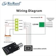 thumbnail image 3 of Controlador de Velocidad para Motor DC RioRand 6-28V 3A 80W PWM, 3 of 9