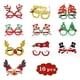 thumbnail image 1 of Gafas de Navidad CUTICAT Accesorios para fotografía Sombreros de Santa 10 piezas, 1 of 7