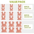thumbnail image 3 of Bukihome U-Shaped Felt Callus Cushion Pads - 18 CT Self-Stick Heel Pads for Shoes, Protects Heel, Foot & Toes from Rubbing & Friction, Adhesive Cushions for Callus & Corn, 3 of 6