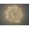 thumbnail image 1 of 24in LED Christmas Wreath Tree Branches White Indoor Hanging Holiday Decor, 1 of 5