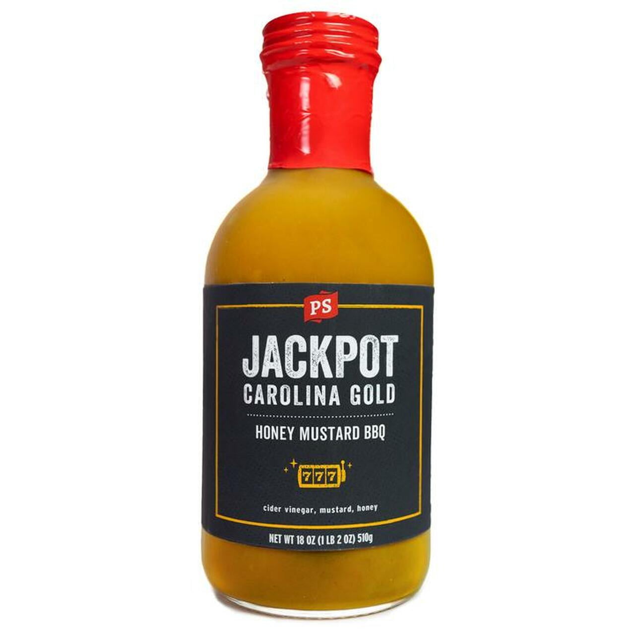 JACKPOT CAROLINA GOLD HONEY MUSTARD BBQ SAUCE