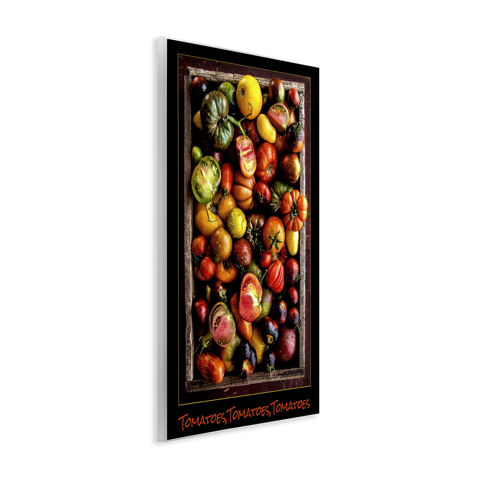 Stupell Industries Ripe & Bountiful Tomato Harvest Wall Plaque Art, design by Carl Kravats