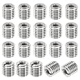 thumbnail image 1 of Unique Bargains Adaptateurs de Filetage Manchon Écrou Réducteur 20 Pcs M12x1.75 Mâle à M6x1 Femelle Écrou de Réparation 12mm, 1 of 7