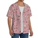 thumbnail image 2 of Fotbe Cute Love Camisa Estampada de Manga Corta para Hombre, Casual de Verano, Estilo Playero, Sin Arrugas-Medium, 2 of 5