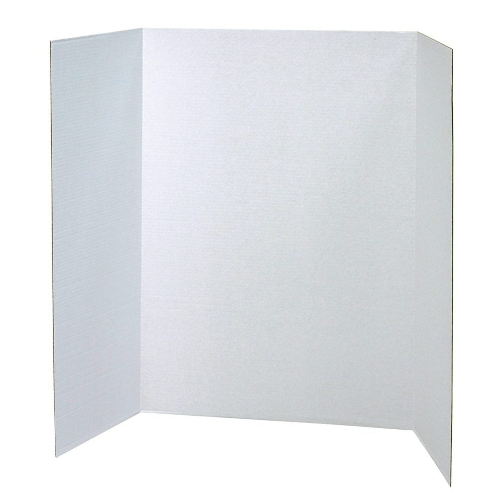 Single Wall 48 x 36 Pacon PAC3763BN Presentation Board White Pack of 12 