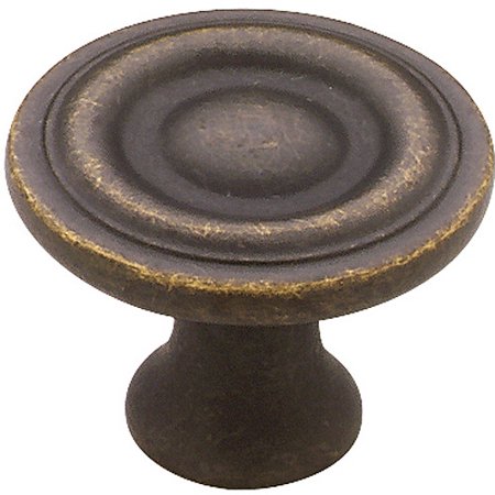 1.25 Inch Bronze Cabinet Knob - Brainerd 1.25