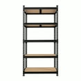 thumbnail image 6 of VEIKOUS 5-Tier Storage Rack - 36"W x 18"D x 72"H, 2000LB Capacity Heavy Duty Storage Shelf W/5mm MDF Boards, Adjustable Shelves, Black, 6 of 16