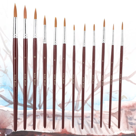 Delicate Texture Painting Brush, Drawing Brush, Stay Soft Watercolor For Oil Painting Gouache Acrylic Painting