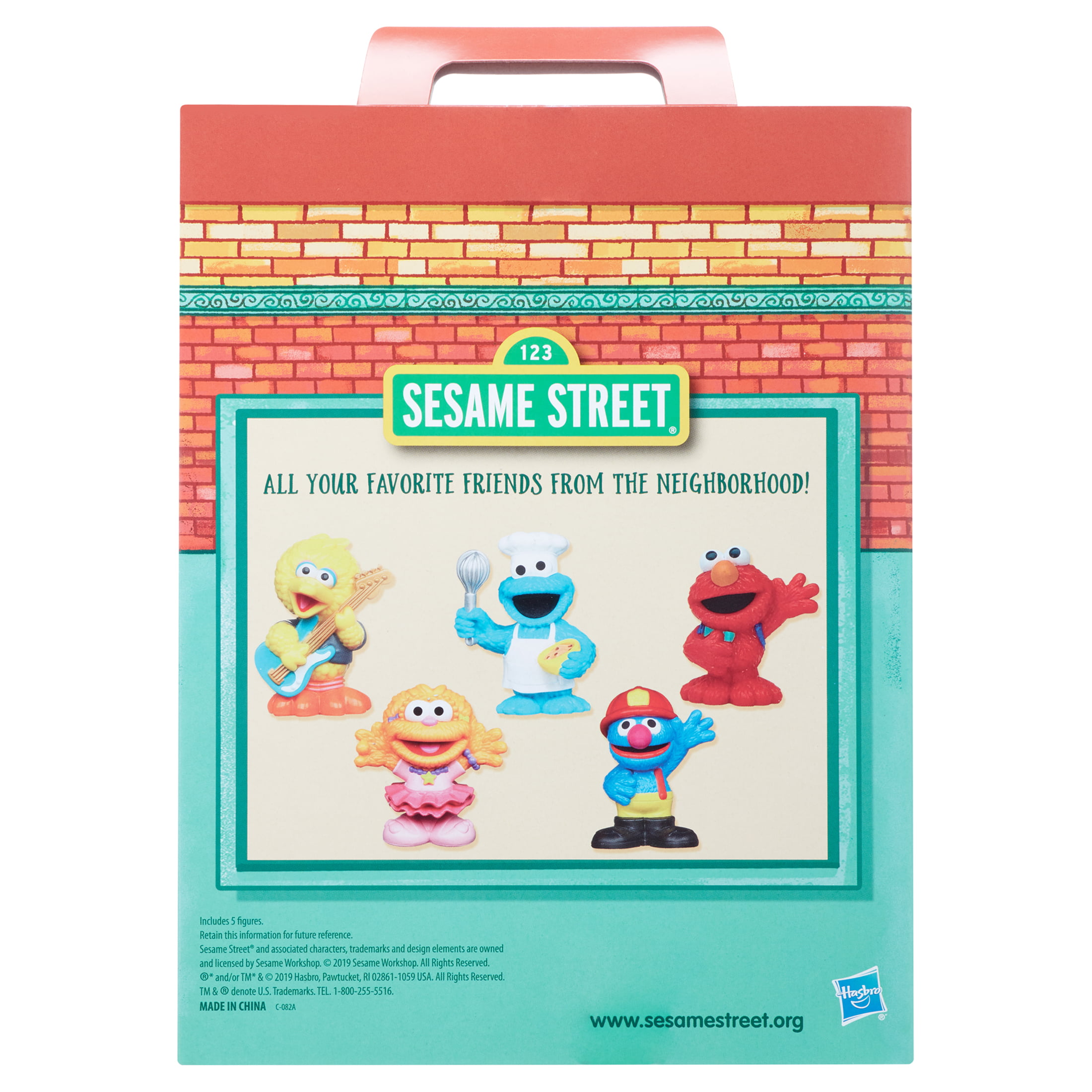 Sesame Street Neighborhood Friends Mini-Figures Wave 2 Case of 4