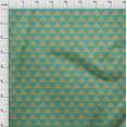 thumbnail image 4 of oneOone Polyester Spandex Teal Green Fabric Geometric Diy Clothing Quilting Fabric Print Fabric By Yard 56 Inch Wide, 4 of 5