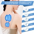 thumbnail image 3 of 6PCS Massage Cups, Cupping Set 3 Sizes, Blue Massage Cups for Cupping Therapy, Cupping without Fire, Suction Cups for Body, Massage Tools, Practical Presents (Blue), 3 of 7