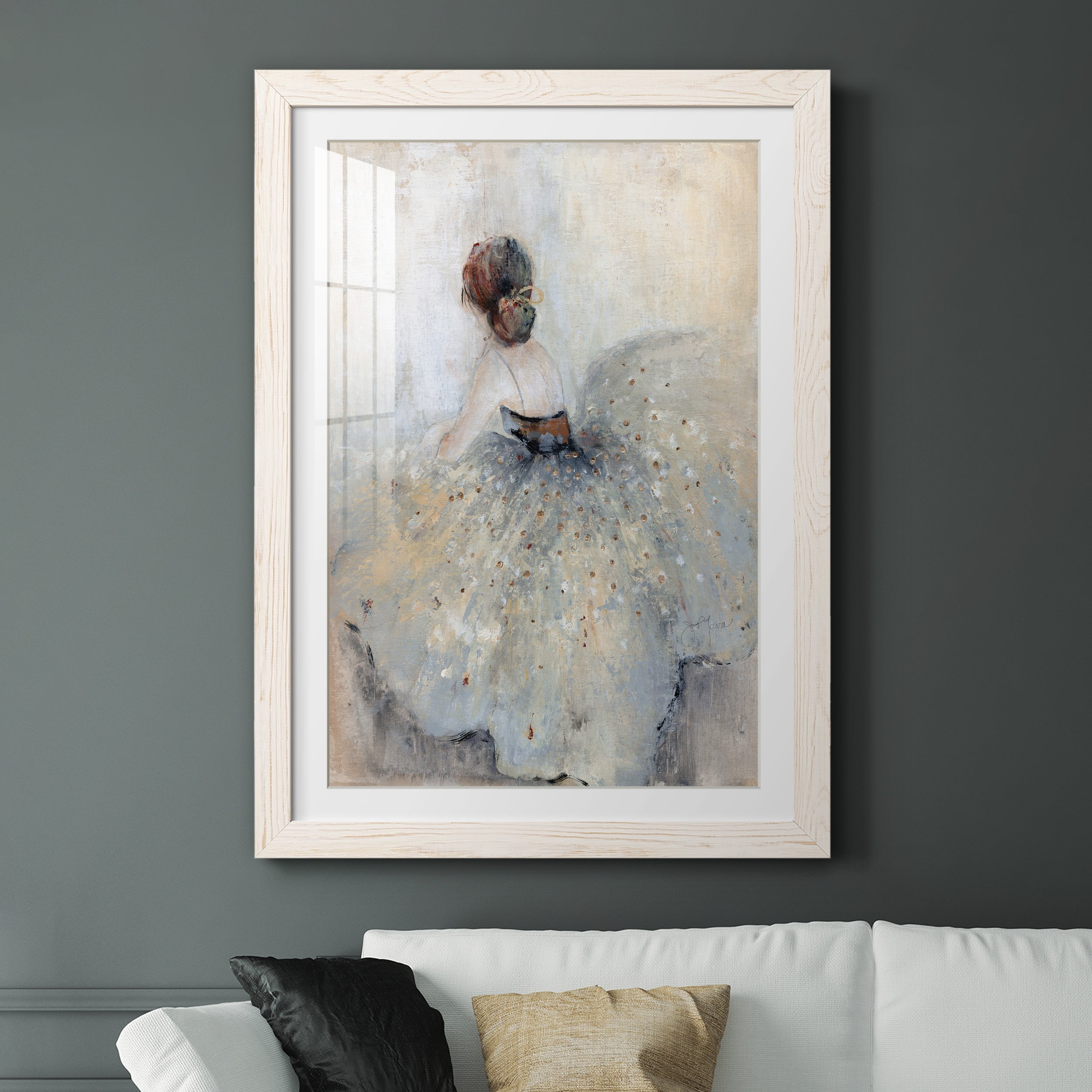 Sunday Best Hen - Premium Framed Print - Distressed Barnwood Frame - Ready to Hang