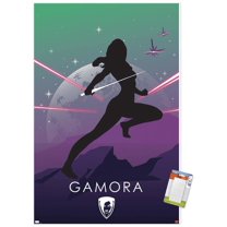 Marvel Heroic Silhouette - Gamora Wall Poster, 22.375" x 34"