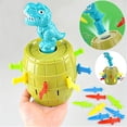 thumbnail image 3 of Jumping Dinosaur Board Pop-up Game Lucky Fun Tricky Bluff Family Game Creative Gift For Adults And Children, 3 of 5