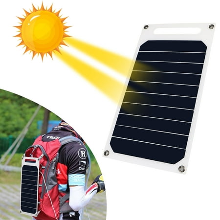 TSV 10W 5V Solar Charging Panel Charger USB for Mobile Smart Phone iPhone (Best Solar Panel Charger 2019)