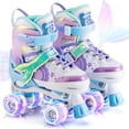 thumbnail image 1 of Patines NEMONE Mermaid 4, tamaño ajustable para niñas, 1 of 7
