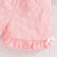 thumbnail image 7 of GXWEA Girls Toddler Clothes 12 Month Girl Clothes Summer Toddler Girl Clothes Baby Girl Sleeveless Shirt Shorts Set Cute Outfits, 7 of 7