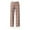 Light Brown, variant on Women's Fashionable Casual Trousers with Striped Print, Stylish and Trendy Pants for Daily Wear, Casual Outfits, and Women's Fashion Apparel,Army Green,L