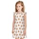 thumbnail image 1 of Fotbe Squirrel And Rose Vestido de Dormir para Niñas de 3 a 10 Años, Mangas Cortas, Estilo Princesa, Pijama Camisón con Mangas Voladas-Large, 1 of 6
