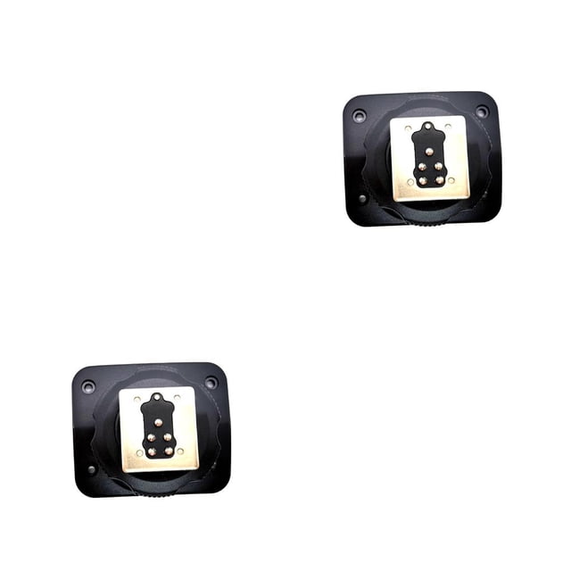 Inteprter V860II-C V860II-S Adaptador de zapata de flash Accesorios Base de pie de montaje de zapata profesional Bases de repuesto V860II-C V860II-C 2piezas