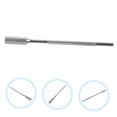 thumbnail image 4 of OULII Support de Cloche 1Pcs Angle Réglable en Métal pour Batteurs et Musiciens Argent 11.8X0.8X0.8In, 4 of 8