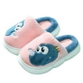 thumbnail image 3 of Kogui Kids House Slippers for Girls Kids Slippers Toddler Boys Girls Soft Plush House Slippers Cute Animal Winter Comfy Warm Fuzzy Non-slip Indoor Outdoor Shoes Size 11 (Pink,Little Kids 11), 3 of 9