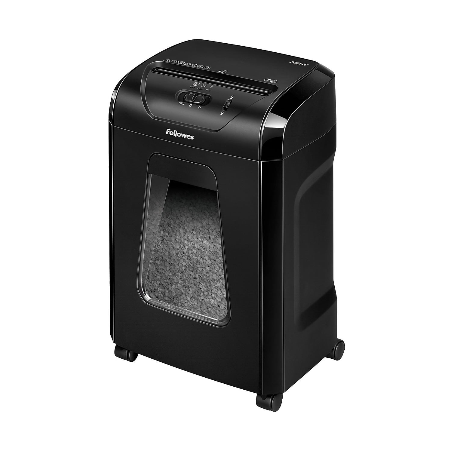 Fellowes Powershred 12-Sheet Cross-Cut Shredder, 19.5
