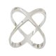 thumbnail image 2 of Anillos para bufandas, mantas, faldas escocesas, accesorios, manualidades, artículos de regalo resistentes, pinzas para corbatas de camisetas Plata, 2 of 8