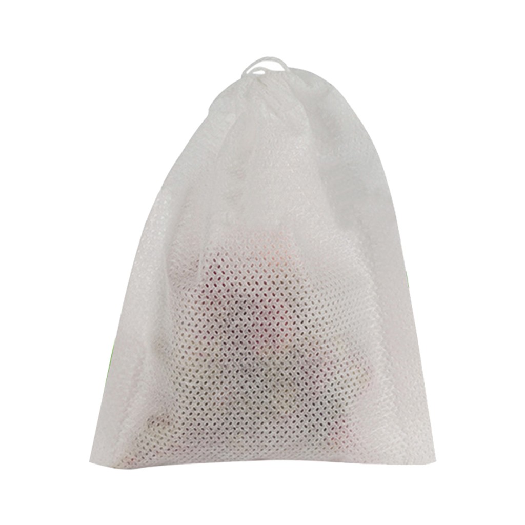 200 Pcs Empty Non Woven Drawstring Tea Bags Disposable Filter Bags