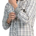 thumbnail image 5 of Camisa Moderna Manga Larga Wrangler Hombre 896 beige XXG, 5 of 5