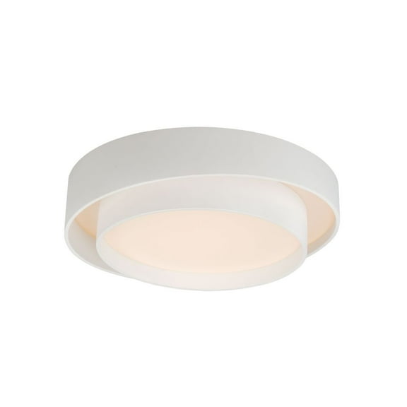 ET2 Lighting - Ziggurat - 63W 1 LED Flush Mount-4.75 Inches Tall and 19.75