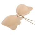 thumbnail image 3 of Sujetador sin tirantes de silicona, sujetadores sin espalda de una pieza push-up ocultos inalámbricos para mujer (color de piel B), 3 of 9