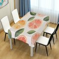 thumbnail image 4 of Yayeee Tablecloths 60" x 108" Rectangle Wrinkle Resistant Party Table Cover, Watercolor Orange, 4 of 8