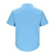 thumbnail image 4 of pstuiky Camisas de manga corta para hombre, Camisa informal de manga corta con cuello vuelto, cómoda y lisa, para hombre camisas casuales para hombre xxl, 4 of 6