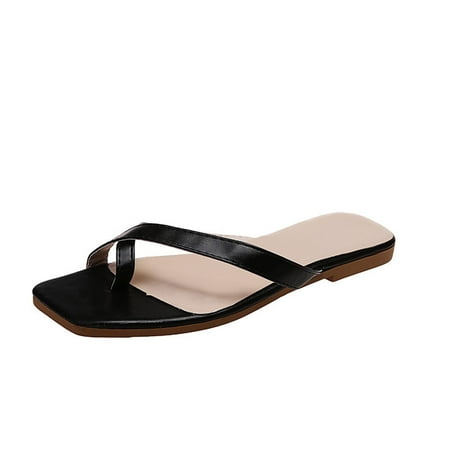 

Womens Summer Ladies Slippers Sandals Casual Shoes Flip-Flops Slippers Summer Open Toe Slide Sandals Comfortable Flats Flip-Flops Sandal Casual Platforms Wedge Sandals Dressy Heeled Sandals A11126