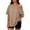 Khaki, variant on Seffadzy Womens Oversized T-Shirts Short Sleeve Off The Shoulder Loose Fit Tops Casual Summer Daily Workout Yoga Shirts