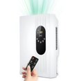 thumbnail image 1 of CHUANK 2-in-1 Dehumidifier and Air Purifier with Drain Hose Remote Control LCD Touchscreen Humidity Setting 77oz Smart Dehumidifier with Auto ON/Off 24H Timing for 300 sq.ft Basement Bedr, 1 of 9