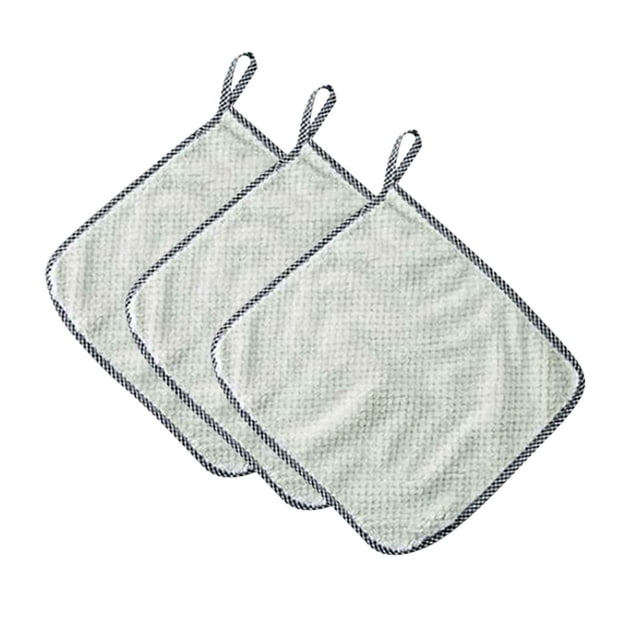 Daily Dish 3 piezas Paño de cocina Paño de cocina Aceite Toalla Antiadherente Trapo absorbente Cocina, comedor y bar