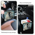 thumbnail image 4 of Qxltty White Bear King Car Dumpster Collapsible Rear Seat Suspension Trash for Front Seat Center Console in Vehicle, 4 of 8