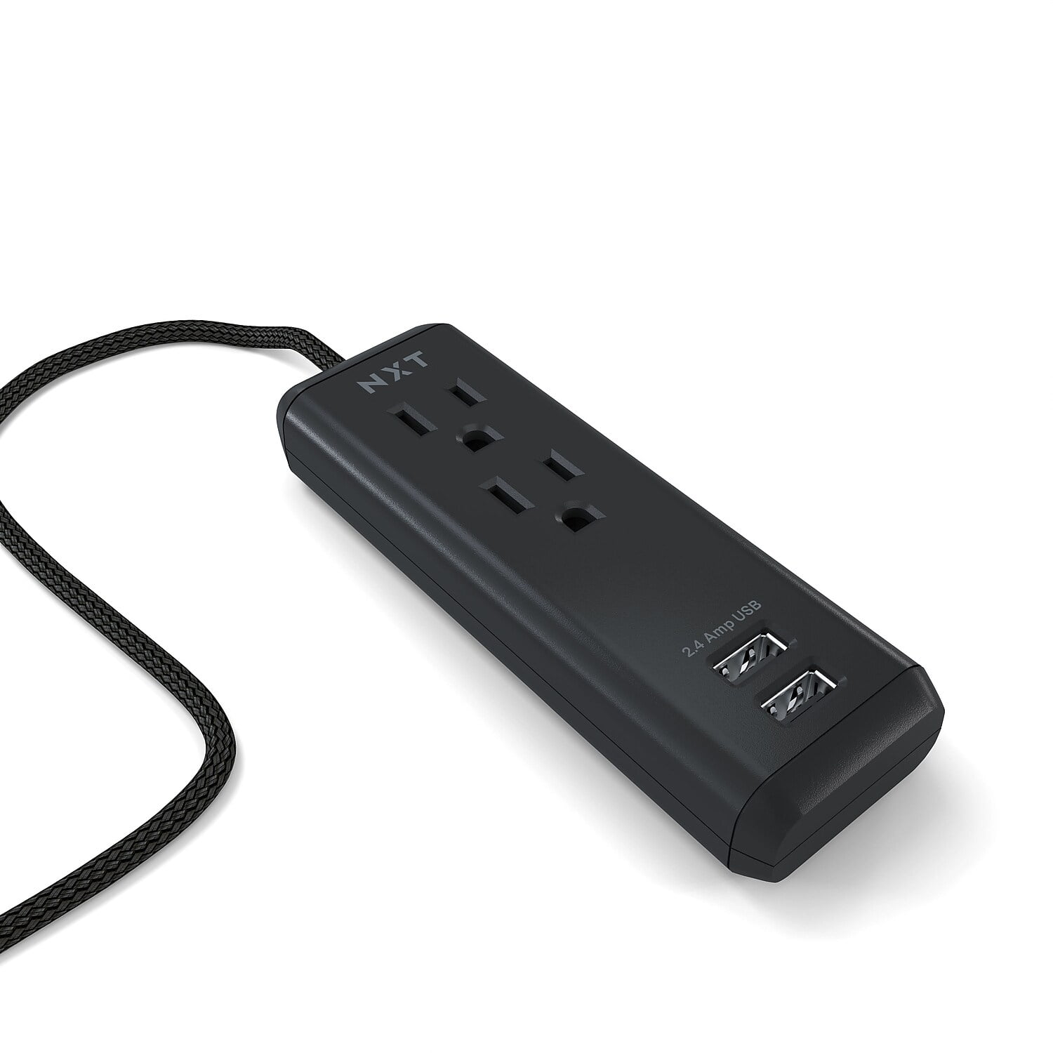NXT Technologies 8 ft. Extension Cord 2 Outlet Black (NX56820)