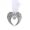 Silver, variant on SUSUchens Christmas Loved One in Heaven Angel Wings Memorial Ornament with Lanyard Christmas Tree Hanging Pendant Sympathy Gift Silver