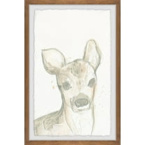 Marmont Hill Deer Cameo I Framed Wall Art