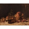 thumbnail image 3 of Félix Ziem 14x12 Black Modern Framed Museum Art Print Titled - Still Life in the Bottle and Grenades (1860-1865), 3 of 5