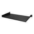 thumbnail image 4 of StarTech.com 1U Fixed Server Rack Mount Shelf, 10in Deep Steel Universal Cantilever Tray for 19" AV/Data/Network Equipment Rack with Cage Nuts & Screws, 44lbs Weight Capacity, 10" Deep - 1U Network Rack Shelf (CABSHELF1U10) - Rack shelf - black - 1U - 10", 4 of 10