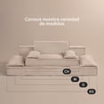 thumbnail image 2 of Sofá Cama Ortopédica ESQUIMAL Champagne Extra Grande para Perros y Mascotas con Funda Lavable, 2 of 6